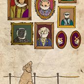 My project for course: Illustration of Characters with Style. Traditional illustration, Character Design, and Comic project by hankidoriday - 01.29.2024