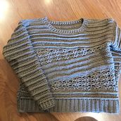 Mi proyecto del curso: Introducción a la técnica de hileras cortas en crochet para ropa. Een project van  Modeontwerp, Textiel, DIY y Textielontwerp van garazirune - 29.01.2024