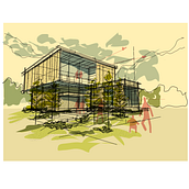 My project for course: Architectural Sketch with Morpholio Trace App. Architecture, Interior Design, Digital Architecture, Architectural Illustration, ArchVIZ, and Spatial Design project by dbagley - 01.29.2024