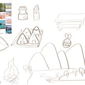 Mi proyecto del curso: Diseño de mundos kawaii: crea ilustraciones alegres Ein Projekt aus dem Bereich Design von Figuren, Digitale Illustration und Manga von Nina Peralta Rosa - 30.01.2024