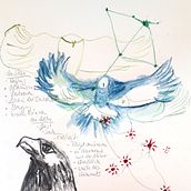 Mein Abschlussprojekt für den Kurs: Illustration mit Acrylfarben: Gestalte magische Universen. Un proyecto de Ilustración tradicional, Pintura, Creatividad y Pintura acrílica de uteunddasskizzenbuch - 30.01.2024