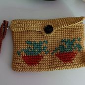 Mini bolsos crochet tapestry. Un proyecto de Diseño de complementos, Pattern Design, Tejido, DIY, Crochet y Diseño textil de rubi_anelisse_1 - 30.01.2024