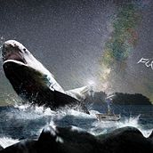 Mobi Dick . Matte Painting, Photomontage, and Digital Painting project by dean852008 - 01.31.2024