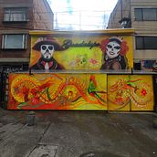 Dia de los muertos la union del mundo ancestral y contemporaneo  . % wil bulo tarafından hazırlanan Geleneksel illüstras, Ve on projesi - 10.28.2022