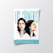 Las Cármenes. Poster Design, Digital Illustration, and Graphic Design project by Rocío Bueno - 04.10.2023