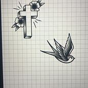 Meu projeto do curso: Design de tatuagens estilo old school no Procreate. Un progetto di Disegno, Illustrazione digitale e Design di tatuaggi di André Pinto - 31.01.2024
