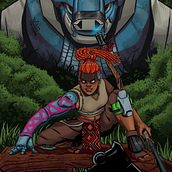 Project Caipora New Legend  Ein Projekt aus dem Bereich Comic von vitoraugusto_ilustra - 31.01.2024