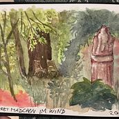 Watercolour Sketching - Summer 2023. Een project van Schilderij van martha_schmidt_1 - 31.01.2024