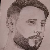 Mi proyecto del curso: Cuaderno de retratos a línea con grafito. Fine Arts, Sketching, Drawing, Portrait Drawing, and Sketchbook project by alfaconstanza - 01.31.2024