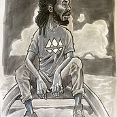 Meu projeto do curso: Sketching diário para inspiração criativa. Un progetto di Illustrazione tradizionale, Bozzetti, Creatività, Disegno e Sketchbook di HALDEY LEONARDO - 30.01.2024