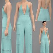 Mi proyecto del curso: Introducción al diseño de moda 3D con CLO. Animation, Video, Fashion Design, 3D Design, Digital Design, Patternmaking, and Dressmaking project by Tamara Schaffer Vicente - 02.01.2024
