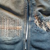 Mi proyecto del curso: Bordado: reparación de prendas. Projekt z dziedziny  Haft,  Szycie, DIY, Upcycling i Wzornictwo tekstyliów użytkownika sonitri - 01.02.2024