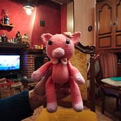 My little girl pig Ein Projekt aus dem Bereich Amigurumi von gabriella_guidetti38 - 02.02.2024