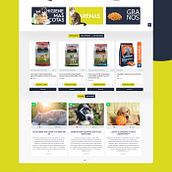 Allendes Hnos. Alimento Mascotas - Diseño Web. Un progetto di Graphic design, Design digitale, UX / UI, Web design e Marketing digitale di Héctor Morales Provoste - 02.02.2024