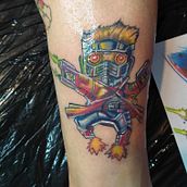 Mój projekt z kursu: Techniki koloru w tatuażu Ein Projekt aus dem Bereich Traditionelle Illustration, Zeichnung, Digitale Illustration, Tattoodesign und Digitale Zeichnung von Paulina Bicz - 02.02.2024