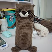 My project for course: Crochet: Create and Customize Your Amigurumi. Arts, Crafts, To, Design, Fiber Arts, DIY, Crochet, Amigurumi, and Textile Design project by a.velazquezrivera85 - 02.03.2024
