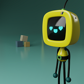 Mi proyecto del curso: Introducción al diseño y modelado 3D con Blender. Design de personagens, e Modelagem 3D projeto de helena bernal - 03.02.2024