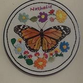Mi proyecto del curso: Técnicas de bordado realista. Traditional illustration, Embroider, and Textile Design project by Navidad Alvarado Chung - 01.23.2024
