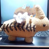 Mi proyecto del curso: Diseño y creación de amigurumis. Arts, Crafts, To, Design, Fiber Arts, DIY, Crochet, Amigurumi, and Textile Design project by Navidad Alvarado Chung - 01.19.2024