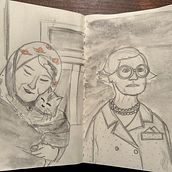 My project for course: Character Drawing from Scratch: Capture Faces and Figures . Ilustrație tradițională, Design de caractere, Desen în creion și Desen de patercsak - 02.04.2024