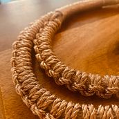 Meu projeto do curso: Introdução à bijuteria de corda: faça seu próprio colar. Arts, Crafts, Jewelr, Design, Macramé, and Textile Design project by Bruna Ruschel Moreira - 02.04.2024