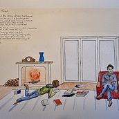Mijn project van de cursus: Van naturalistische tekening tot verhalende illustratie. Traditional illustration, Drawing, Narrative, and Naturalistic Illustration project by cjd80 - 02.04.2024