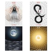 Tarot 2. Een project van  Art direction, Collage,  Infographics, Retoucheren van foto's, Vectorillustratie,  Creativiteit, Digitale tekening y Graveren van nsalmon - 04.02.2024