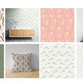 My project for course: Fundamentals of Pattern Design. Un progetto di Design, Illustrazione tradizionale, Graphic design e Pattern design di Claudi Lourens - 04.02.2024