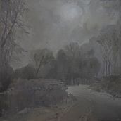 Las. Painting project by Anna Sobolewska - 02.05.2024