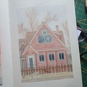 Dessin au crayons de couleurs . Un projet de Illustration traditionnelle de Marcelina Stepak - 05.02.2024