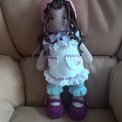 Mi proyecto del curso: Elaboración de muñecas amigurumi románticas. Arts, Crafts, To, Design, Fiber Arts, Crochet, Amigurumi, and Textile Design project by Mª Isabel García Pérez - 02.05.2024