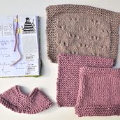 knitting practising lessons 1-4. Projekt z dziedziny Dziewiarstwo Ręczne użytkownika a r - 06.02.2024