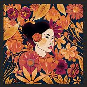 My project for course: Fantasy Illustration in Your Own Style. Traditional illustration, Drawing, Digital Illustration, Watercolor Painting, and Color Theor project by Lone Jensen - 02.06.2024
