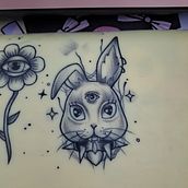 Mi proyecto del curso: Técnicas de tatuaje blackwork con línea fina. Tattoo Design project by Tania Moreno - 02.06.2024