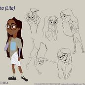 My project for course: Captivating and Dynamic Character Creation. Traditional illustration, Character Design, Digital Illustration, and Digital Drawing project by Tama Ramirez - 02.06.2024