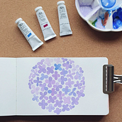 My project for course: Introduction to Gouache: A Chromatic Journey to Japan . Ilustrație tradițională, Arte plastice, Pictura și Pictură cu guașă de Emelie - 02.06.2024