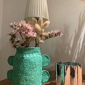 Meu projeto do curso: Objetos feitos de polpa de papel. Arts, Crafts, Product Design, Paper Craft, Decoration, Ceramics, DIY, Upc, and cling project by FATIMA MORAIS - 02.07.2024
