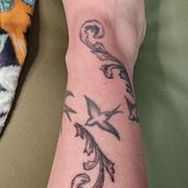 Meu projeto do curso: Introdução a tatuagem com estilo gravura. Un progetto di Design di tatuaggi di art_anafelix - 04.02.2024