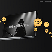 Songwork: a community by songwriters, for songwriters.. UX / UI, Web Design, Mobile Design, Digital Design, App Design, and Digital Product Design project by Artur Pechansky - 01.05.2024