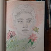 Mi proyecto del curso: Sketchbook de retrato: explora el rostro humano Ein Projekt aus dem Bereich Skizzenentwurf, Zeichnung, Porträtzeichnung, Artistische Zeichnung und Sketchbook von pachecograciela124 - 06.02.2024