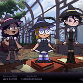 Color Design for a fake Cartoon!. Design, e Teoria da cor projeto de Ellie DiGioia - 30.01.2024