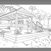 My project for course: Architectural Illustration: Bring Design Concepts to Life. Traditional illustration, Architecture, Drawing, Digital Architecture, Architectural Illustration, and Spatial Design project by strachanleon41 - 02.08.2024