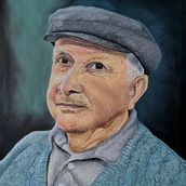 Mi proyecto del curso: Retrato realista al óleo: detalles y expresión. Fine Arts, Painting, and Oil Painting project by Edwin Gonzalez - 02.05.2024