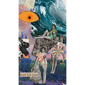 Meu projeto do curso: Colagem artística com técnicas mistas. Collage, Digital Illustration, and Editorial Illustration project by Rute Cardone - 02.06.2024