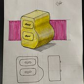 Mi proyecto del curso: Técnicas de dibujo técnico para representación tridimensional. Industrial Design, Product Design, Sketching, Drawing, Realistic Drawing & Ink Illustration project by Daniela Ávila Torres - 02.07.2024
