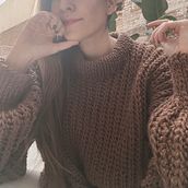 Mi proyecto del curso: Crochet: crea prendas con una sola aguja. Fashion Design, Fiber Arts, DIY, Crochet, and Textile Design project by Leonor - 02.08.2024