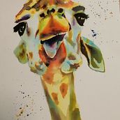 My project for course: Expressive Animal Portraits in Watercolor. Traditional illustration, Watercolor Painting, Realistic Drawing, and Naturalistic Illustration project by Suzie - 02.09.2024
