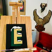 My project for course: Gold Gilding on Glass Ein Projekt aus dem Bereich H, werk, T, pografie, DIY, H und Lettering von Emma Kirk - 05.02.2024