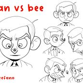 Meu projeto do curso: Introdução à criação de personagens estilo cartoon. Traditional illustration, Character Design, and Drawing project by Tomas - 02.09.2024