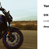 Publicidad Yamaha MT-07 . % Marta Neon tarafından hazırlanan Reklamcılık, Ve Ticari Fotoğrafçılık projesi - 02.09.2024